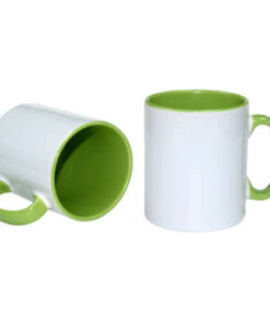 Tasse 300ml, FUNNY,  A+, Grün, für die Sublimation