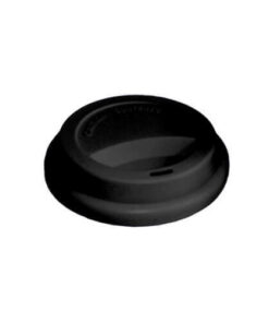 Deckel für Tumbler-Becher, Gummi, Schwarz