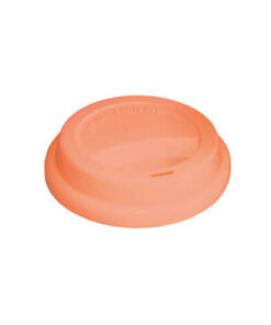 Deckel für Tumbler-Becher, Gummi, Orange