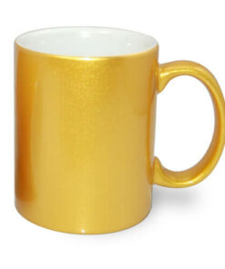 Tasse 330ml, Soft Color, Gold, für die Sublimation