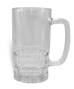 Bierkrug 590ml, Glas, für die Sublimation