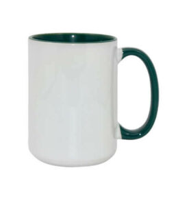 Tasse 450ml MAX, FUNNY,  A+, Dunkelgrün, für die Sublimation
