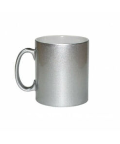 Tasse 300ml, Soft Color, Silber, für die Sublimation
