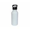 Fahrradflasche, Weiß, mit Mundstück und Halm, 500 ml, für den Sublimationsdruck