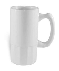 Bierkrug 590ml, Weiß, A+, für die Sublimation