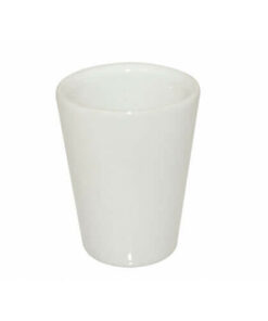 Schnapsglas 45 ml, Keramik, für den Sublimationsdruck