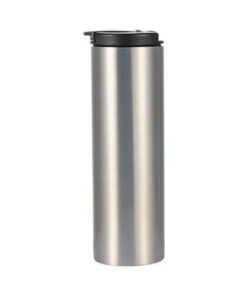 Thermosflasche, Silber, Edelstahl, 500 ml, mit Verschluss, für den Sublimationsdruck