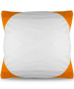 Kissenbezug FUNKY, 40 x 40 cm, Orange, für den Sublimationsdruck