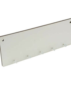 Foto-Rahmen, mit 5 Schlüsselhaken, MDF, für den Sublimationsdruck.