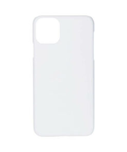 3D-Cover für das iPhone 11 Pro Max, Kunststoff, Weiß (matt), für den Sublimationsdruck