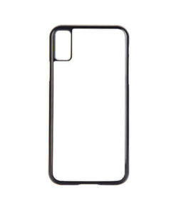 Cover für das iPhone X, Kunststoff, Schwarz, für die Sublimation