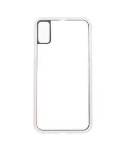 Cover für das iPhone X, Gummi, Transparent, für die Sublimation