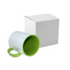Tasse 300ml, FUNNY,  A+, Grün, mit Box, für die Sublimation