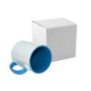 Tasse 300ml, FUNNY,  A+, Blau, mit Box, für die Sublimation