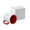 Tasse 300ml, FUNNY,  A+, Rot, mit Box, für die Sublimation