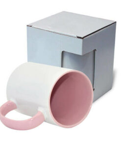 Tasse 450 ml MAX, FUNNY,  A+, Rosa, mit Box KAR5, für die Sublimation