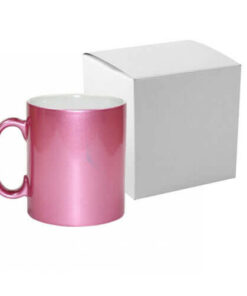 Tasse 300ml, Soft Color, Rosa, mit einzelner Box, für die Sublimation