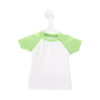 Mini-T-Shirt, Aufhänger mit Saugnapf, Hellgrün, für den Sublimationsdruck