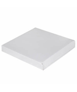 Schachtel für Teller, 21 x 20,5 x 2,5 cm, für den Sublimationsdruck