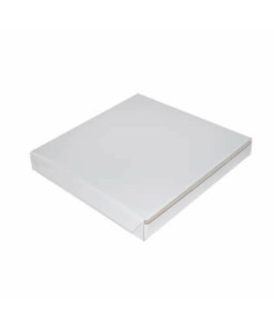 Schachtel für Teller, 27 x 27 x 3,5 cm, für den Sublimationsdruck