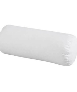 Kissenbezug, Rolle, Microfaser, 40 x 20 cm, Weiß, 180g/m², für den Sublimationsdruck