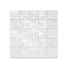 Puzzle, MDF, Quadrat, 17 x 17 cm, 25 Elemente, für den Sublimationsdruck