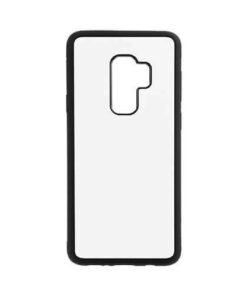 Cover für das Samsung Galaxy S9 Plus G9650, Gummi, Schwarz, für den Sublimationsdruck