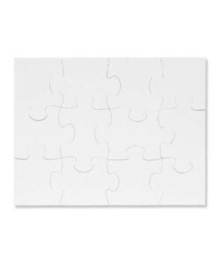 Puzzle 27 x 19,5 cm, 12 Elemente, für Kinder, für den Sublimationsdruck